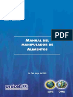 Manual Del Manipulador Bolivia