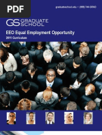 EEO Equal Employment Opportunity 2012 Curriculum Brochure
