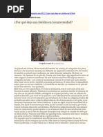 Porque Dejo Mi Cátedra | PDF | Maestros | Lectura (proceso)