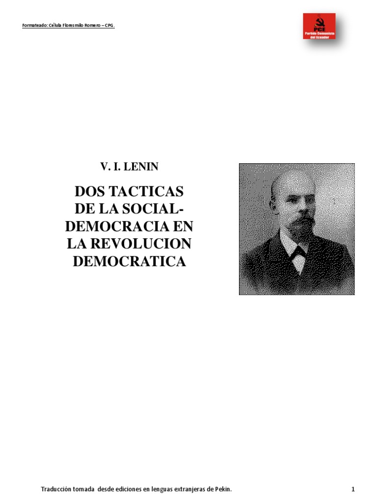 dos-tacticas-socialdemocracia-pdf-partidos-pol-ticos-democracia