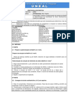 Determinação Da Quantidade de Ácido Acetil Salicílico