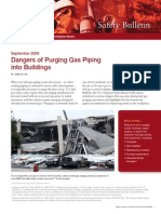 Ensure Safe Purging of Gas Piping to Prevent Fires and Explosions