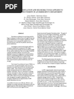 Applying Simulation and Six Sigma to Improve ED Process