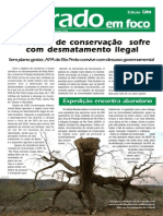 Desmatamento ilegal ameaça APA do Rio Preto