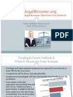 How To Create A Paralegal Resume That Gets You Noticed