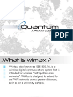 What is Wimax ? A Tutorial from Quantum Networks, LLC