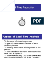 Lead Time Reduction