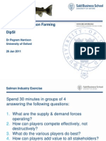 Case Study: Salmon Farming Dipsi: DR Pegram Harrison University of Oxford