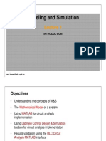 Modeling and Simulation Lecture 1 Introduction