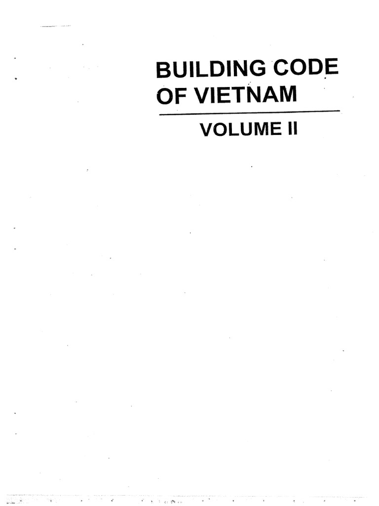 Building Code of Vietnam Vol 2 | PDF