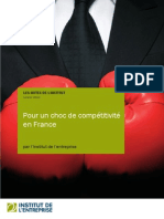 Pour un choc de compétitivité en France