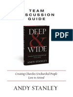 Andy Stanley Deep and Wide Discussion Guide