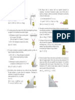 Leyes de Newton y problemas de equilibrio y movimiento