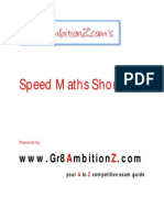 172676363 Speed Maths Shortcuts Gr8AmbitionZ