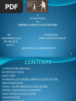 Download diesel particulate filter ppt by Abhishek Kala SN173308548 doc pdf
