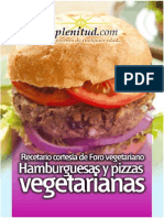 Hamburguesas y Pizzas Veganas