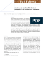 Biochar-Root Interactions Are Mediated by Biochar Nutrient Content and Impacts On Soil Nutrient Availability