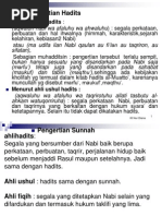 Download 1 Difinisi Hadits by Eko Agustian SN173327263 doc pdf