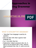 Approaches Teaching Grammar