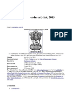 Criminal Law (Amendment) Act 2013 summary