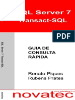 Guia de Consulta Rapida - SQLServer e TransactSQL
