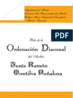 Rito de Ordenación Diaconal - Blog