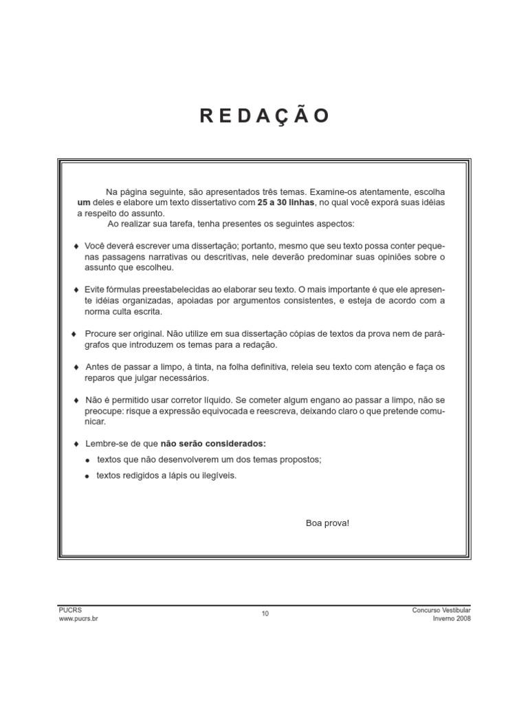 PUCRS20082 | PDF | Carreira e Crescimento | Arte