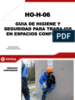 Guia de Trabajos en Espacios Confinados Pdvsa Ho-h-06