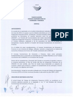 Plan de Accion Consejo de Economia y Finanzas Junio 9 y 10 2011