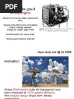 Analysis of The Gpu-3 Stirling Engine