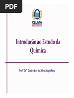 Introdução ao Estudo da Quimica