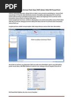 Download Memasukkan Animasi Flash dalam MS Power Point by Artono Dwijo Sutomo SN17336699 doc pdf