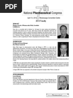 Download Bios - National Pharmaceutical Congress 2013 by PharmaCongress SN173369051 doc pdf