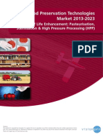 The Food Preservation Technologies 2013-2023