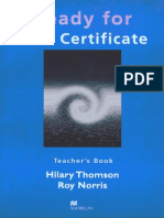 Ready For First Certificate Teacher's Book