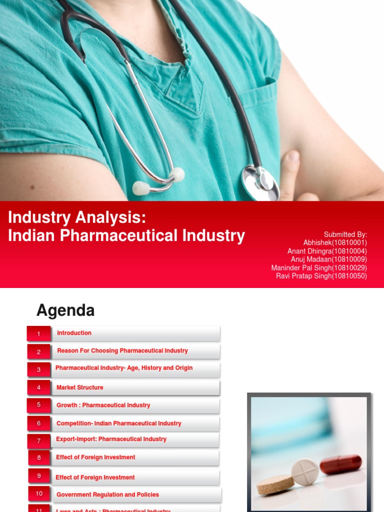 Indian Pharmaceutical Industry Overview | PDF | Self-Improvement