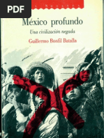 118460896 Mexico Profundo Una Civilizacion Negada Guillermo Bonfil Batalla Texto Completo