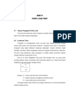 Point Load Test