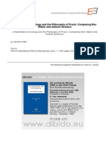 1.5 - Shafir, Gershon - Interpretative Sociology and the Philosophy of Praxis. Comparing Max Weber and Antonio Gramsci (en)