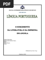 O Surgimento Da Literatura -Xaviel Esp-Bengo