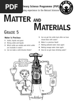 Download Matter and Materials Grade 5 English by Primary Science Programme SN17341138 doc pdf