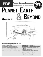 earth and beyond grade 4 english pdf silt clay