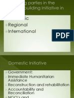Domestic Regional International