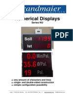 Numerical Displays: Series NU