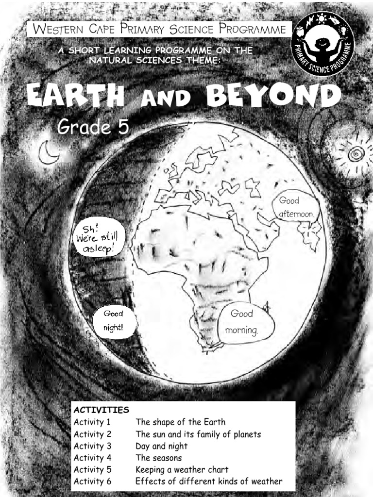 Earth and Beyond (Grade 5 English) | PDF | Planets | Rotation