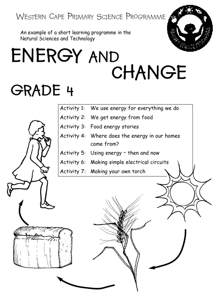 Energy and Change [Grade 4 English] Flashlight Electricity Free