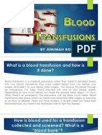 Science Blood Transfusions