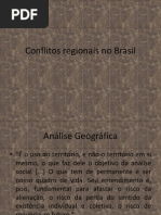 Conflitos Regionais No Brasil