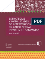 5estrategias y Modalidades de Intervencion en Abuso Sexual Infantil Intrafamiliar Marzo 2012 PDF