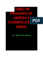 Curso Completo Produtos de Limpeza.